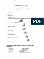 Unit 6 Test Doscover English 1