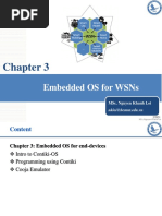 Chapter 3 - Embedded OS For WSNs