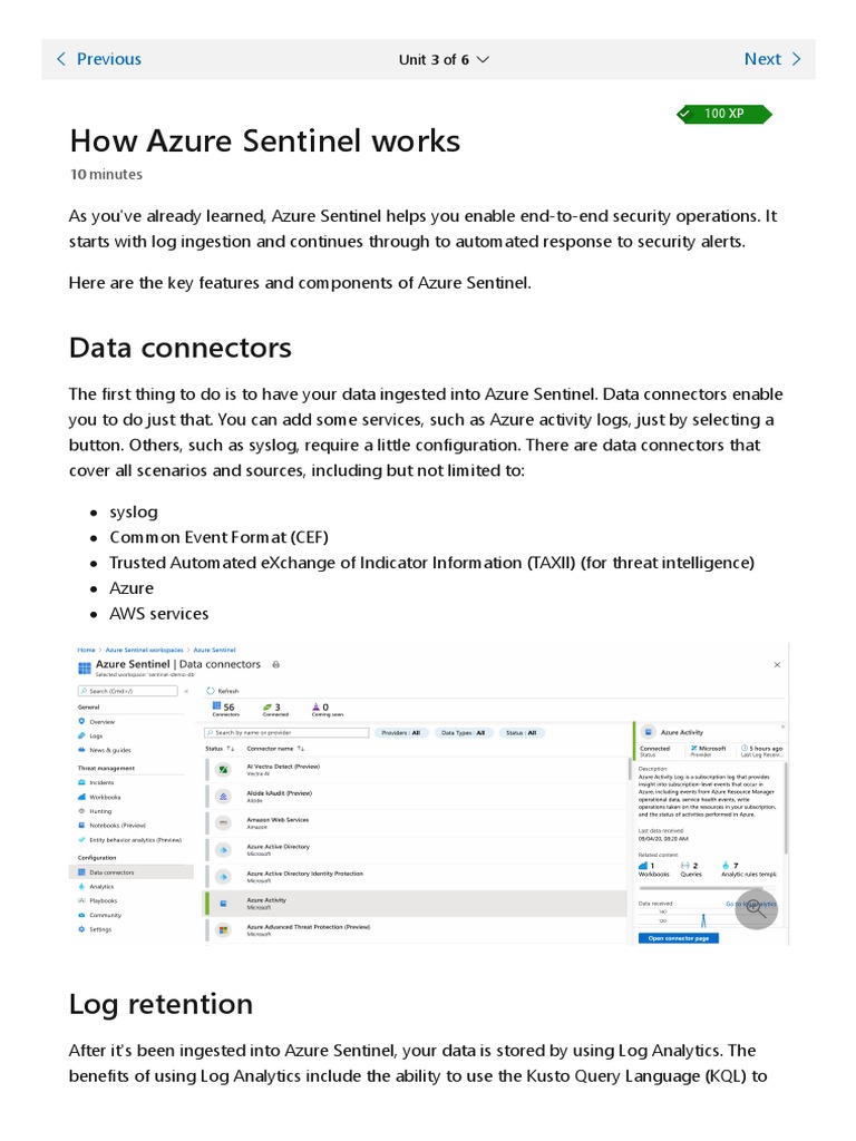Azure Sentinel Features Guide | PDF | Microsoft Azure | Automation