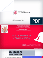 Sexo y Medios de Comunicación