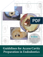 Adts Guidelines For Access Cavity