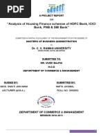 Download Analysis of Housing Finance schemes of HDFC Bank ICICI Bank PNB  SBI Bank by Smita Jaiswal SN53092609 doc pdf