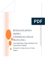 Encefalopatía hipóxico-isquémica: fisiopatología y factores de riesgo