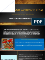 The Life and Works of Rizal: Chapter 1: Republic Act 1425