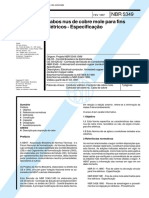 NBR 5349 - Cabos Nus de Cobre Mole Para Fins Elétricos - Especificação