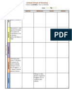 United School of America: Tareas de Español para La Semana