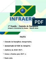 1a Reunião - Comissão de Emergência Aeroporto Manaus