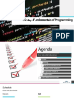 CS114 Fundamentals of Programming