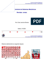 Controle de Sistemas Mecânicos: Classificação e Propriedades de Sinais