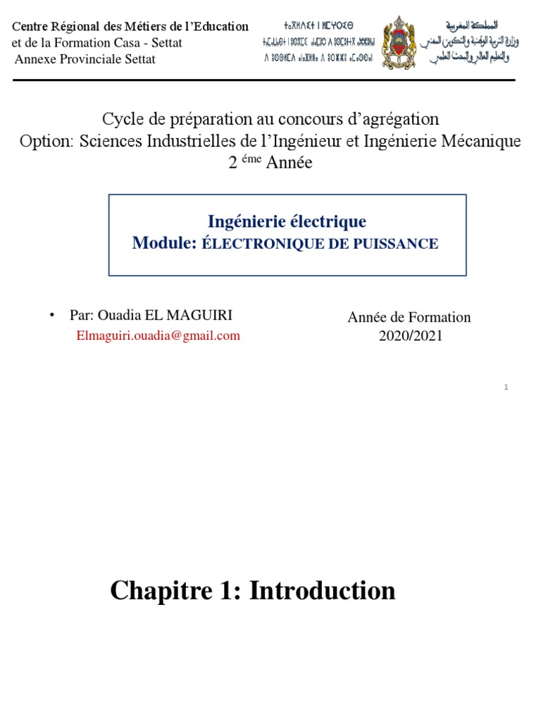 Electronique de Puissance | PDF | Redresseur | Électronique de puissance