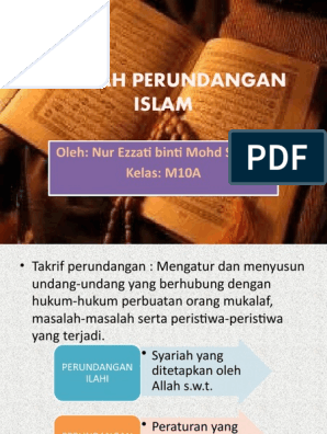 Perundangan islam yang pertama