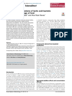 Bioprotective Mechanisms of Lactic Acid Bacteria Against Fungal Spoilage of Food