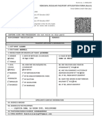 Renew Passport Application Form