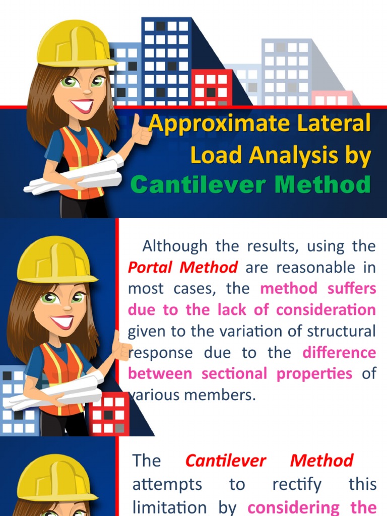 Cantilever Method for Lateral Load Analysis | PDF | Beam (Structure ...