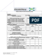 Ficha de Observación Socioemocional CV-1