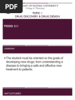 Topic 2 - Drug Discovery and Design