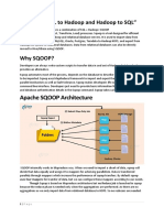 SQOOP "SQL To Hadoop and Hadoop To SQL"