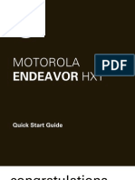 MOTOROLA HX1 MANUAL