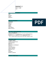 Med Surg Mnemonic s 1