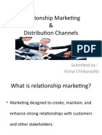 Relationship Marketing & Distribution Channels: Submitted By:-Vishal Chhikara