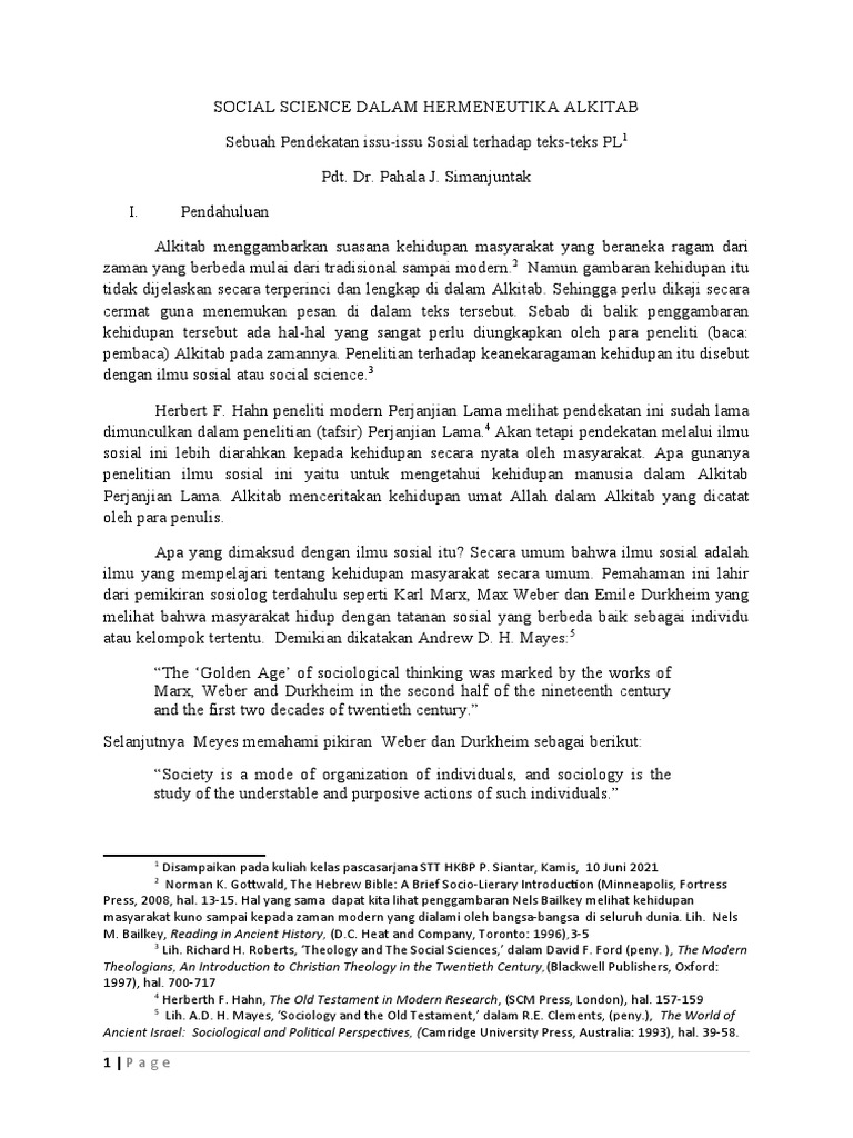 Ilmu Sosial Social Science Pdf