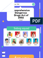 Republic Act 9165: Comprehensive Dangerous Drugs Act of 2002