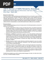 IRPTF Review of NERC Reliability Standards