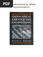 Earthquake Geotechnical Engineering - Kramer | PDF