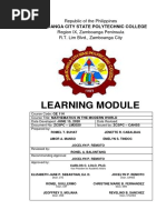 Learning Module: Zamboanga City State Polytechnic College