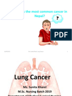 Lung Cancer by Sunita Kharel