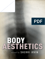 Sherri Irvin - Body Aesthetics (2016, Oxford University Press)