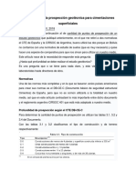 Profundidad de La Prospección Geotécnica para Cimentaciones Superficiales