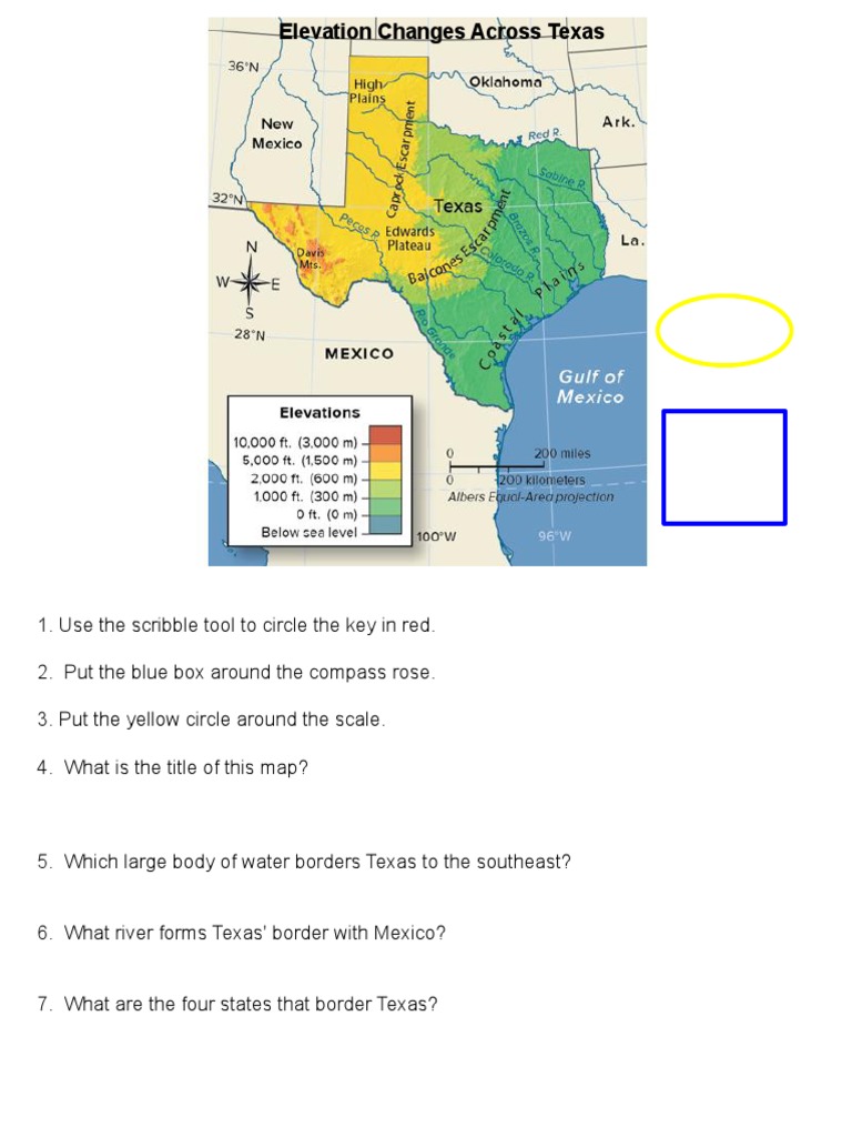 Map Features Practice | PDF | Politics | Science & Mathematics