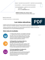 Las Metas Educativas