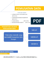 Ukuran Pemusatan Data