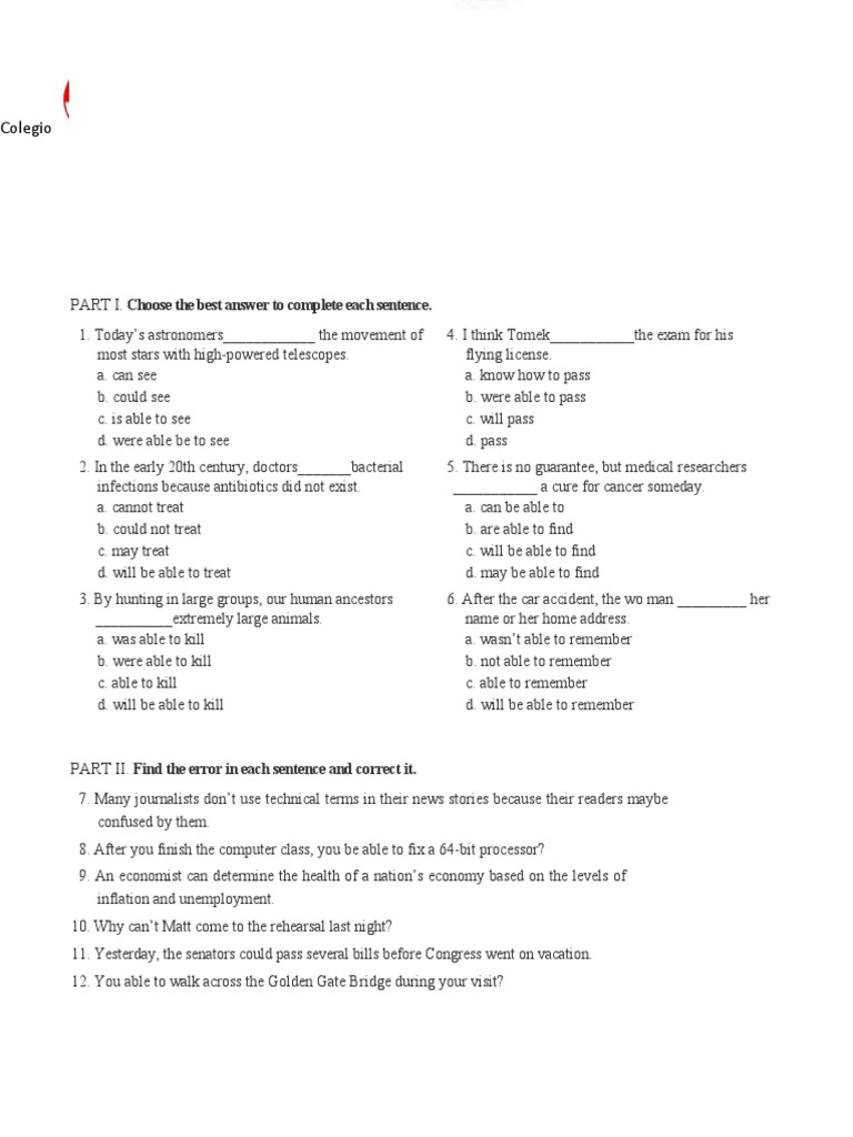 Mi Villa Alegre School Colegio Mi Villa Alegre 7th Grade A, B | PDF
