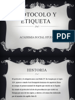 Etiqueta y Protocolo