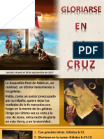 Gloriarse en La Cruz