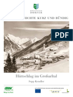 Alpingeschichte Huettschlag 2014