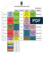 BBA Routine 2021 Sem 1