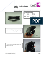 Remanufacturing Instructions: Brother HL5240 (TN580)