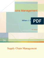 Operations Management: William J. Stevenson