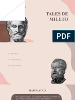 Filosofia Tales de Mileto