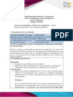 Guía de Actividades y Rúbrica de Evaluación - Unidad 3 - Paso 4 - Docente Innovador en Las Unidades Didácticas