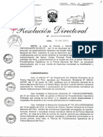 Resolución Directoral #30-2013-DIRGEN/EMG, 15 ENE 2013. MÁS ANEXO (MANUAL DE PROCEDIMIENTOS OPERATIVOS POLICIALES) - 601 Págs
