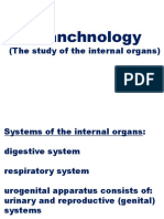 Splanchnology: (The Study of The Internal Organs)