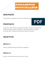 Gerenciamento de configurações