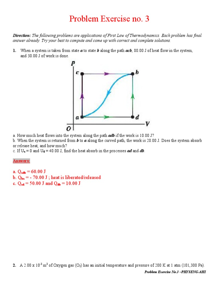 Problem Exercise No 3 | PDF