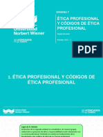 Semana 7 Ética Profesional y Códigos de Ética Profesional