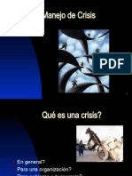 Manejo de Crisis